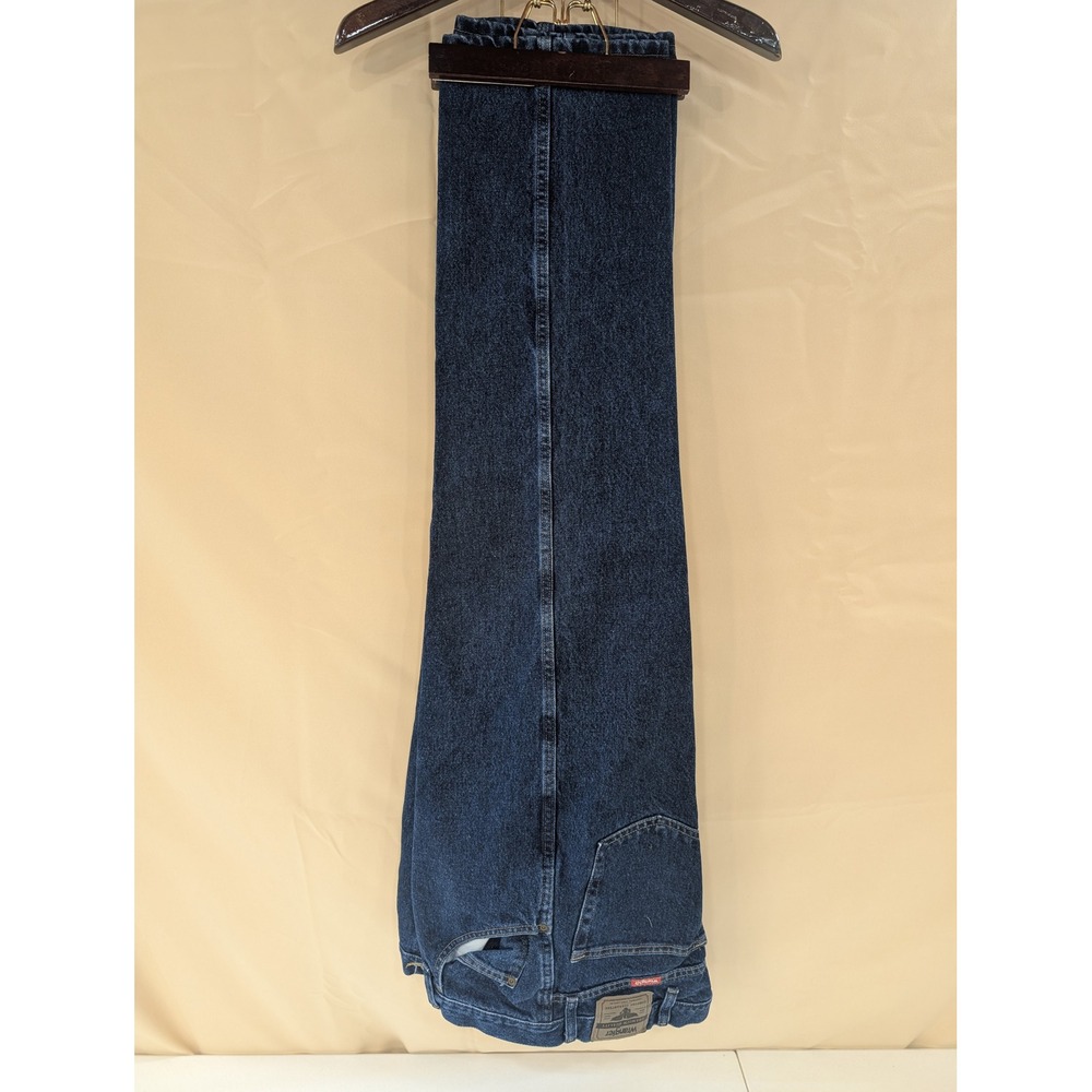 Wrangler Mens Jeans 38x30 Regular Fit Comfort Guaranteed Dark Wash Denim - Picture 1 of 5
